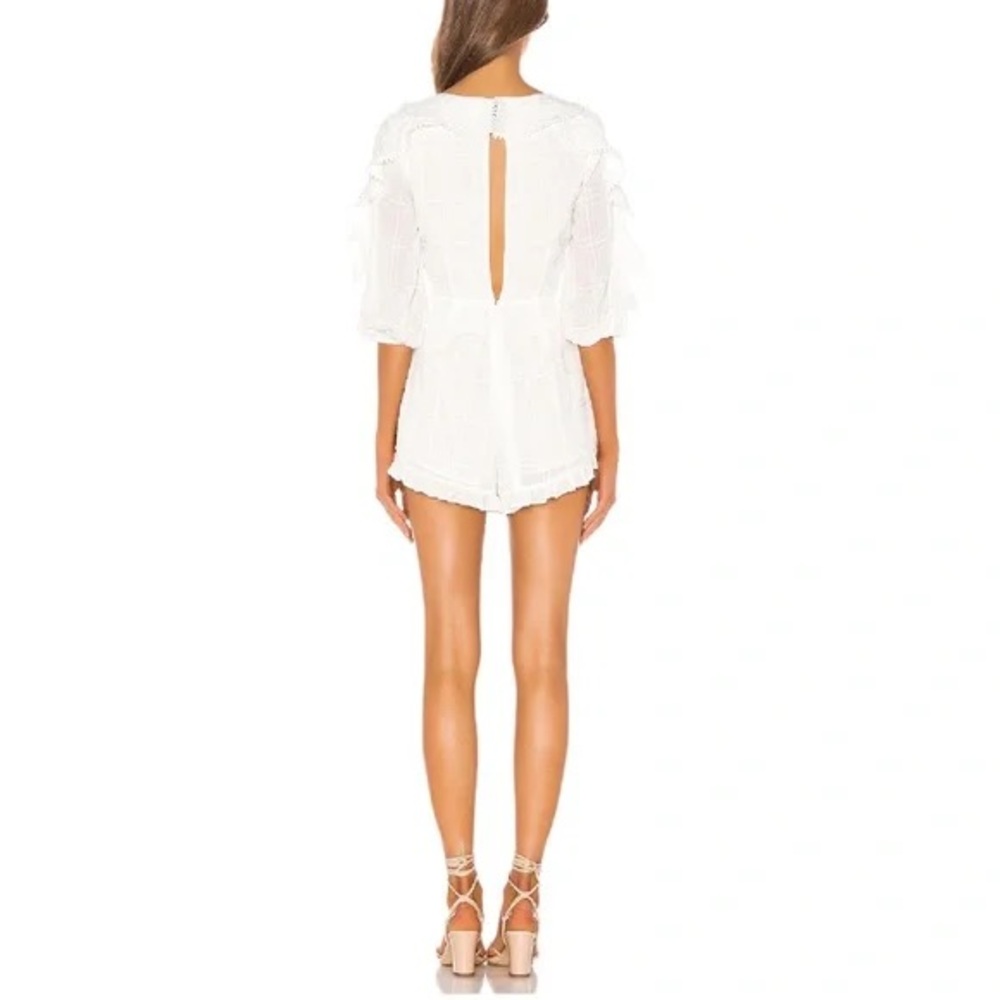 MAJORELLE Enzo Romper in Ivory S NWT - Picture 5 of 16